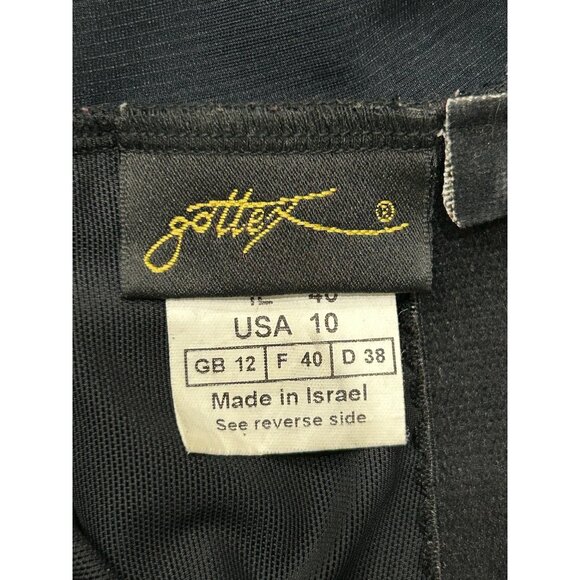 Gottex One Piece Black Strapless Ribbed Swimsuit Size 10 - Picture 5 of 8